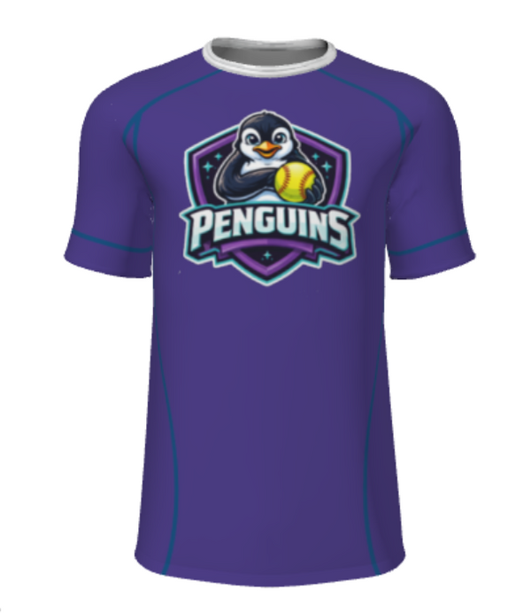 ILL Penguins Sleeve Tee- Youth