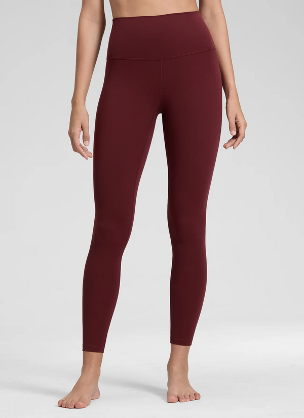 CRZ Yoga Butterluxe Origin Legging 25"- Red Merlot
