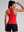 CRZ Yoga Seamless Racerback Scoop Neck Tank- Deep Red