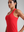 CRZ Yoga Seamless Racerback Scoop Neck Tank- Deep Red