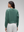 CRZ Yoga SoftAura Crewneck Pullover Sweatshirt- Dark Forest Green