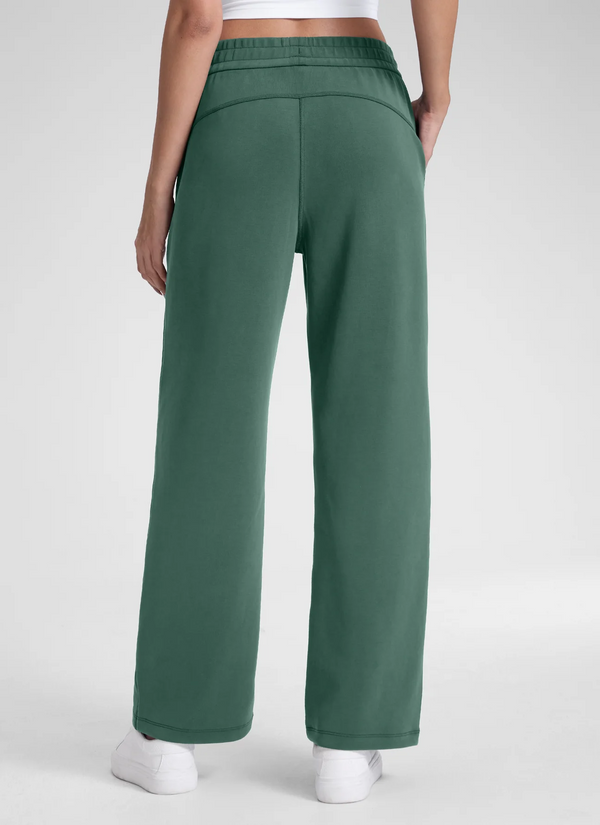 CRZ Yoga SoftAura High Rise Sweatpant 31"- Dark Forest Green