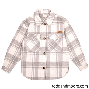 Simply Southern Plaid Shacket