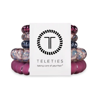 Teleties Mix Pack Hair Ties- Purple Haze