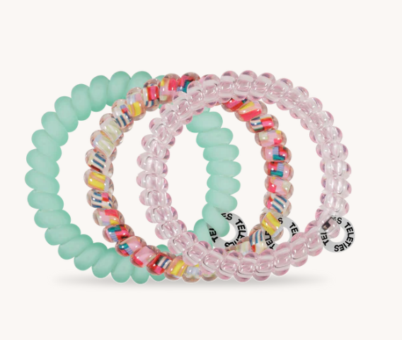 Teleties Hair Ties- Spring Splash