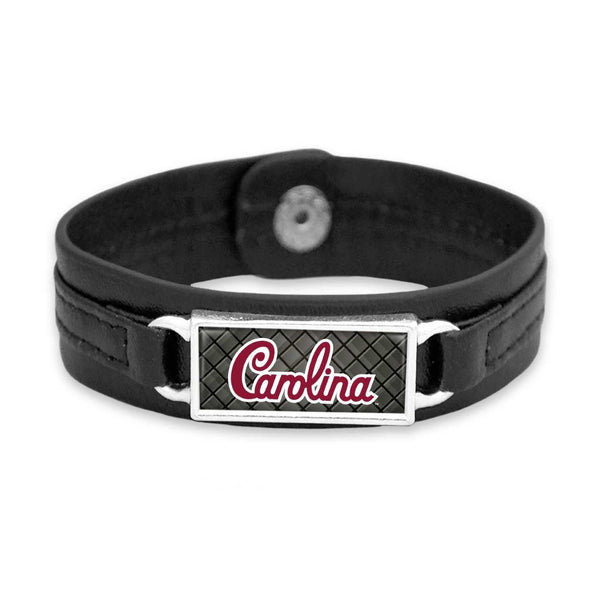 Carolina Script Bar Cuff Bracelet