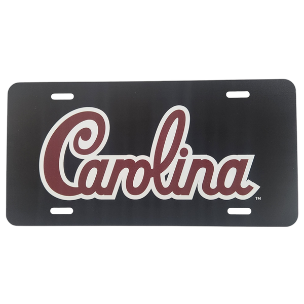 South Carolina Gamecocks Carolina Script License Plate