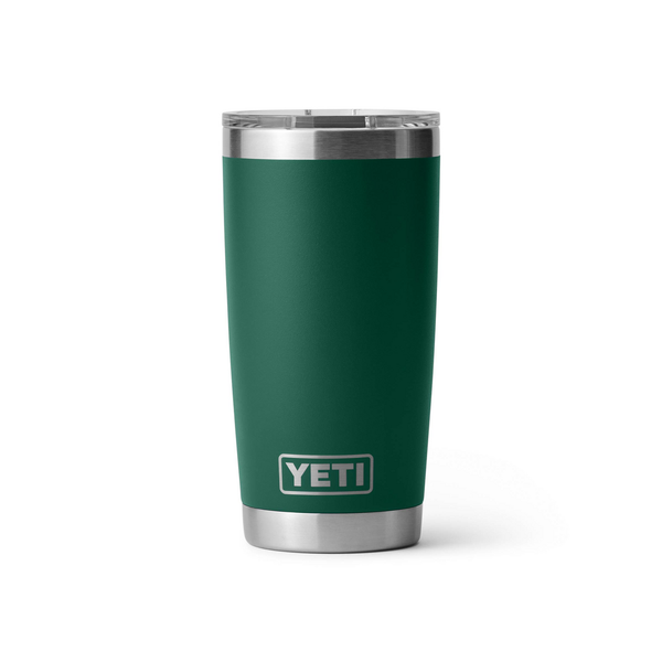 Yeti Rambler 20 oz Tumbler- Black Forest Green