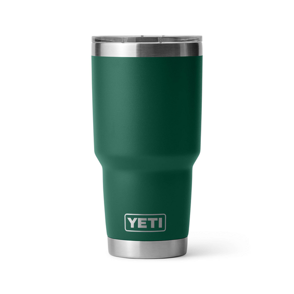RAMBLER 30 OZ TUMBLER WITH MAGSLIDER LID- Black Forest Green