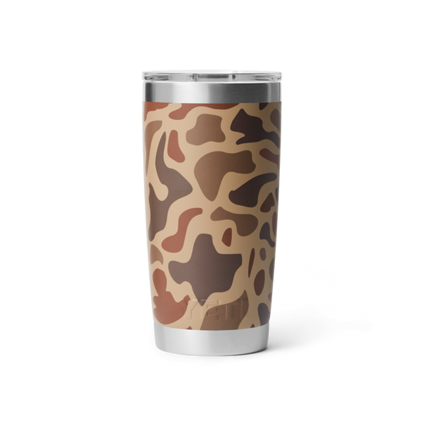 Yeti Rambler 20 oz Tumbler- Wetlands Camo