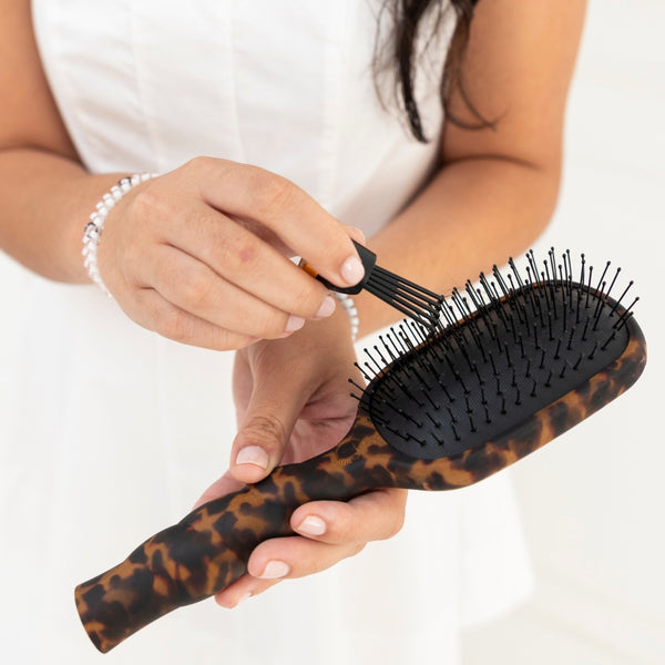 Teleties Detangler Brush- Medium Hair