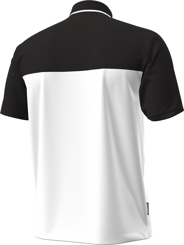 2025 South Carolina Gamecocks Under Armour Blocked Polo White/Black