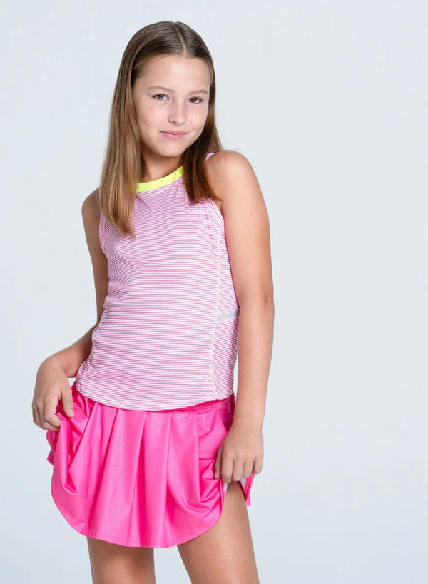Lucky In Love Victory Streak Tank Girls - Pink