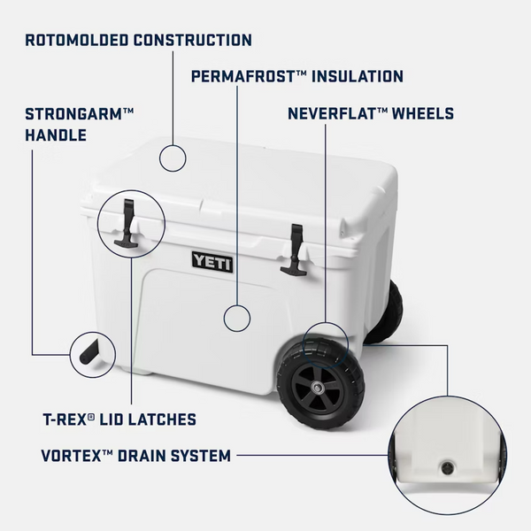 Yeti Tundra Haul Wheeled Cooler- Wild Vine