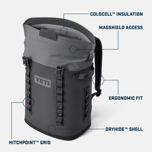 YETI Hopper M20 Backpack Soft Cooler- Black
