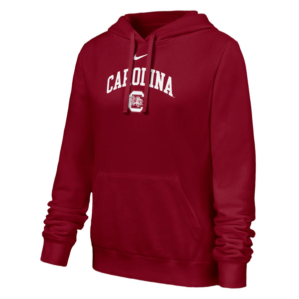Carolina Womens Club Fleece Hoodie - Garnet
