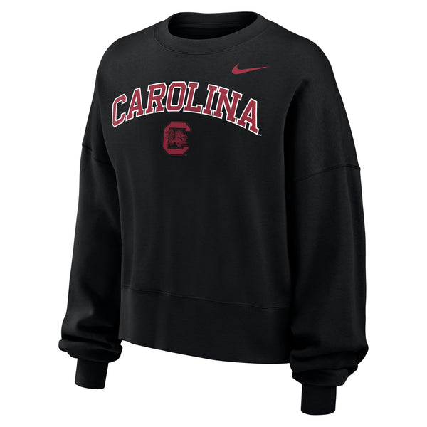 Carolina Womens Phoenix Fleece Crew - Black