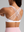 CRZ Yoga Nakedfeel Low-Cut Strappy Bra/8 Straps- White