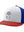 Palmetto Spartans Flex Fit Cap- White/Royal Blue/Scarlet