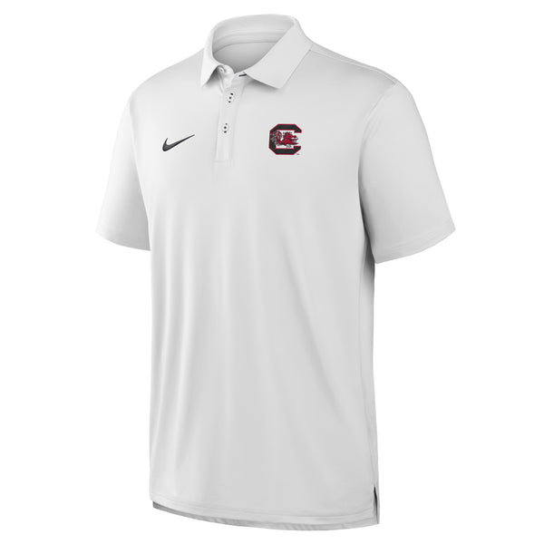 Men's Nike White South Carolina Gamecocks Tour Polo
