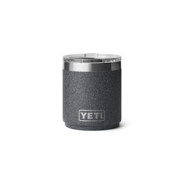 Yeti Rambler 10oz Lowball- Black Stone