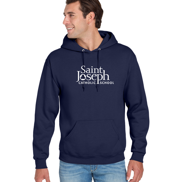 St. Joseph Adult Jerzees Hoodie Navy