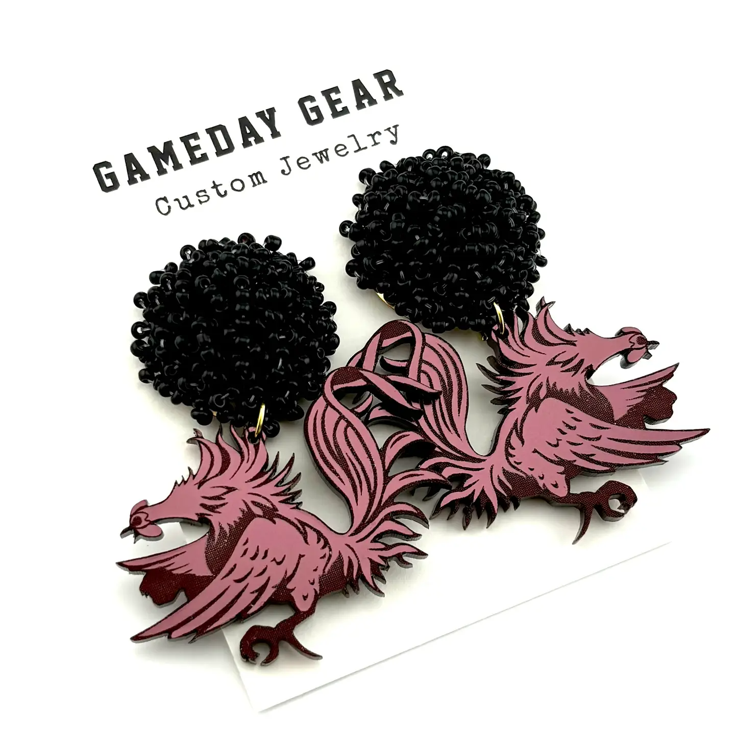 South Carolina Gamecock Earrings ToddandMoore