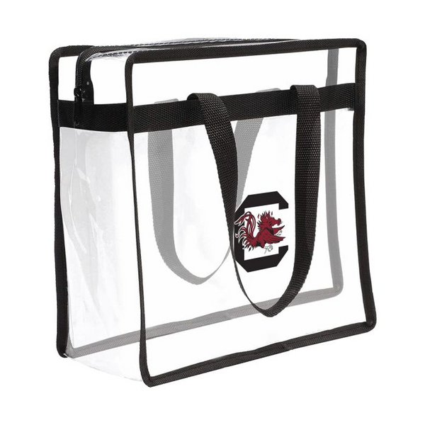 South Carolina Gamecocks Block C Clear Tote Bag