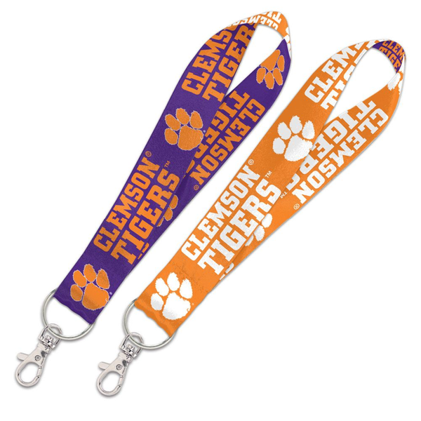 Clemson Lanyard Key Strap