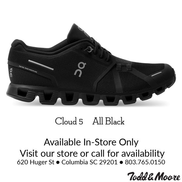 On Men's Cloud 5 All Black