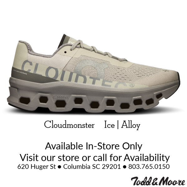 On Men's Cloudmonster Ice|Alloy