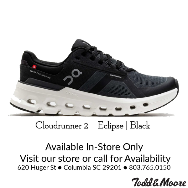 On Men's Cloudrunner 2 Eclipse|Black