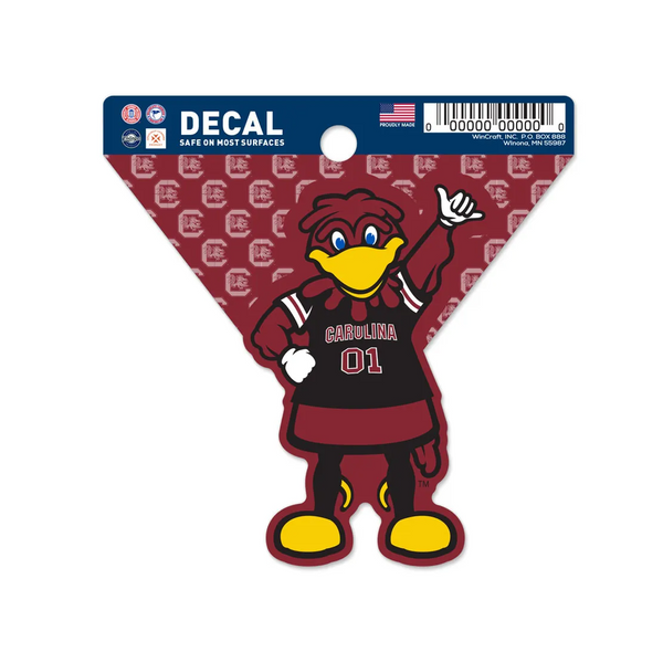 Gamecocks Cocky Clean Cut Decal
