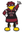 Gamecock Cocky Mascot Pin