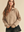 Dove Funnel Neck Half Zip Pullover- Oat