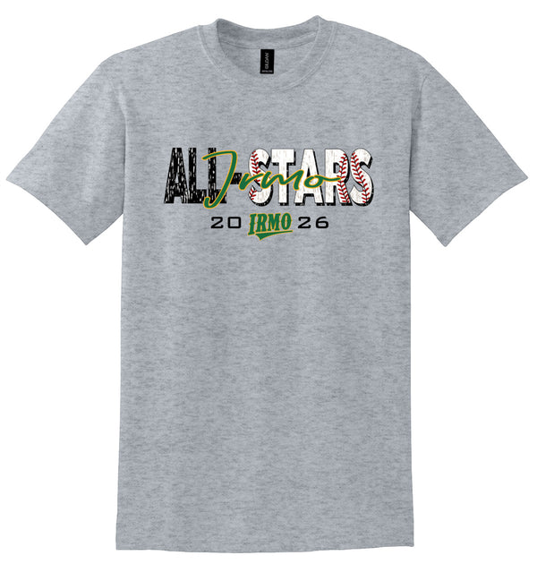 Irmo Little League Baseball All Stars Graphic Tee with Player Name & Number