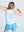 Lucky In Love Girls Victory Streak Tank - Ocean