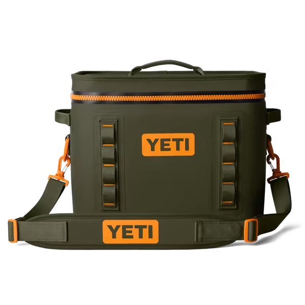 YETI Hopper Flip 18 - Olive/King Crab Orange