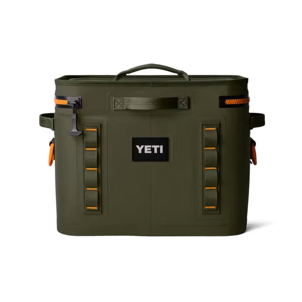 YETI Hopper Flip 18 - Olive/King Crab Orange