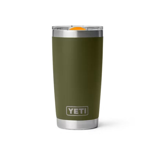 Yeti 20oz Tumbler  - Olive/King Crab Orange