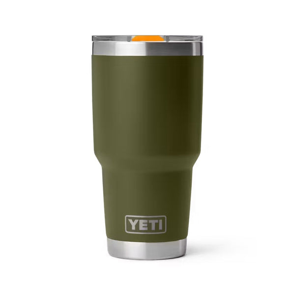 RAMBLER 30 OZ TUMBLER - Olive/King Crab Orange