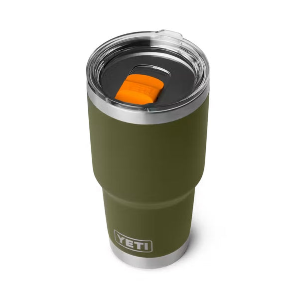 RAMBLER 30 OZ TUMBLER - Olive/King Crab Orange