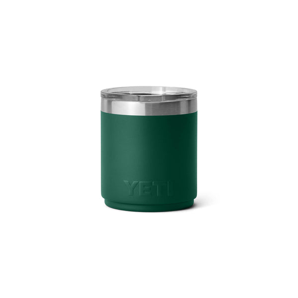 Yeti Rambler 10oz Lowball- Black Forest Green