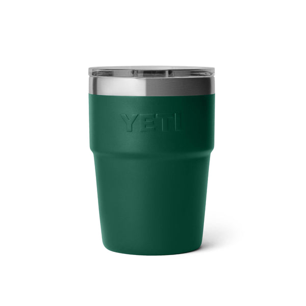 Yeti Rambler 16oz Cup- Black Forest Green