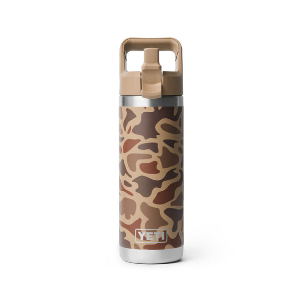 Yeti Rambler 18oz C Straw Bottle - Wetlands Camo