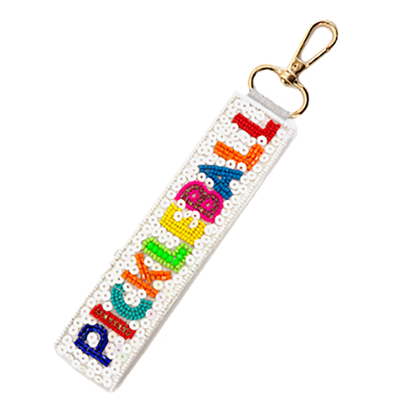 Pickleball Key Chain Wristlet