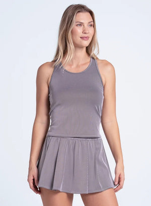 Lucky In Love Rib Sport Cord Tank