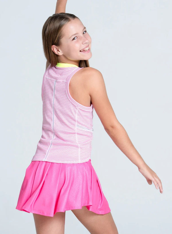 Lucky In Love Victory Streak Tank Girls - Pink
