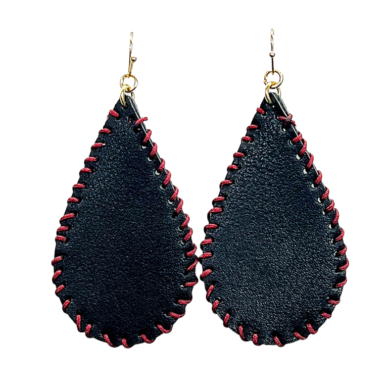 Leather 2025 earrings wholesale