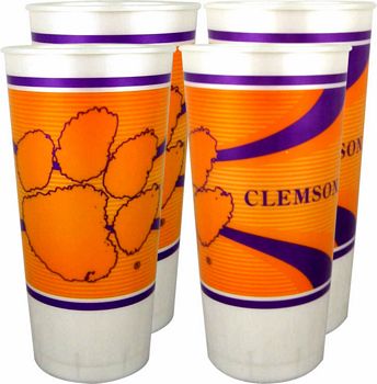 Clemson Tiger Souvenir Cups